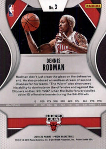 Dennis Rodman 2019 2020 Panini Prizm Series Mint Card #3