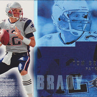 2006 Upper Deck SPx Football Complete Mint 90 Card Basic Veterans Set Loaded with Stars and Hall of Famers including Tom Brady, Brett Favre and Peyton Manning Plus