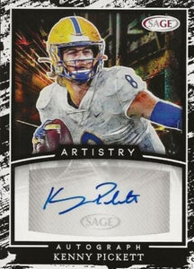 2022 Sage Artistry NFL Football Draft Picks Series Blaster Box with 73 Cards including 2 AUTOGRAPHS and 1 CANVAS Insert Card Possible 2023 Draft Pick CJ Stroud plus Kenny Pickett and Others