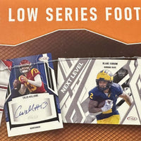2024 Sage Football Draft Picks LOW Series Blaster Box of Packs with 3 GUARANTEED AUTOGRAPHS Possible Caleb Williams, Jayden Daniels and JJ McCarthy Plus