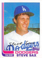 Steve Sax 1982 Topps Traded Series Rookie Card #103T
