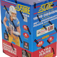 2024 Panini SCORE Football Series Blaster Box with EXCLUSIVE Retail Inserts and Numbered Parallels Plus