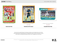 2024 Panini SCORE Football Series Blaster Box with EXCLUSIVE Retail Inserts and Numbered Parallels Plus
