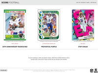 2024 Panini SCORE Football Series Blaster Box with EXCLUSIVE Retail Inserts and Numbered Parallels Plus
