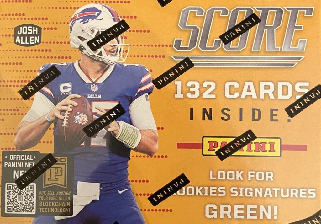 2023 Panini Score Football Blaster Box 6 Packs 132 Cards w/ 2023 Score Chicago  Bears Team Set Gift Pack at 's Sports Collectibles Store