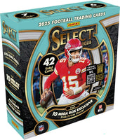 2025 Panini SELECT Football Series MEGA Box Featuring 10 Mega Box EXCLUSIVE Pink Prizm Shock Parallels PLUS
