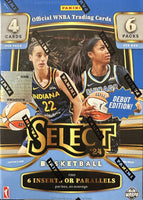 2024 Panini Select WNBA Basketball Blaster Box with EXCLUSIVE Pink ICE Prizms and Chance for Caitlin Clark, Angel Reese, Nika Muhl, Julie Vanloo, Aaliyah Edwards and Cameron Brink Rookie Cards Plus
