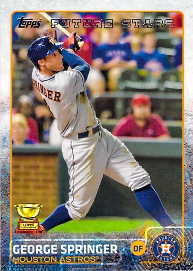 George Springer 2015 Topps Future Star Series Mint All Star Rookie Cup Card #318