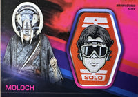 Solo A Star Wars Story Moloch ‘Han Solo’ Manufactured Patch Card MP-MH   Only 99 Made
