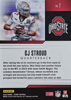 C.J. Stroud 2023 Score Protential Mint ROOKIE Insert Card #2

