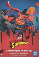 2026 Upper Deck Fleer Ultra Superman Factory Blaster Box with Chance for Exclusive Ultra Stars Green Parallels Plus
