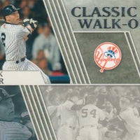 2012 Topps Classic Walk-Offs Complete Mint Insert Set with Derek Jeter, Mickey Mantle, Johnny Bench plus