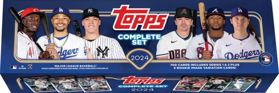 2024 Topps Baseball RETAIL Edition Factory Sealed Set with 5 EXCLUSIVE Rookie Variation Cards