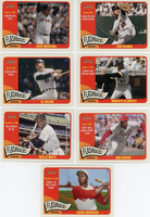 2014 Topps Heritage Baseball Flashbacks Insert Set with Sandy Koufax, Roberto Clemente, Willie Mays+
