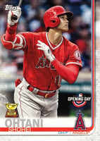 2019 Topps Opening Day Baseball Series Complete 200 Card Set With Stars and Rookies Featuring Shohei Ohtani All Star ROOKIE Cup Card #100
