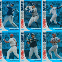 2008 Topps Own the Game Complete Insert Set