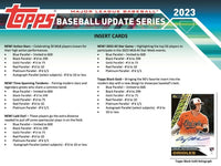 2023 Topps Baseball UPDATE Series 59 Card Hanger Box
