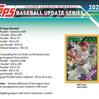 2023 Topps Baseball UPDATE Series Retail Box of 20 Packs  (280 Cards)