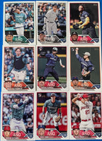 2023 Topps Traded Baseball Updates and Highlights Series Set LOADED with Rookies including Corbin Carroll and Adley Rutschman PLUS
