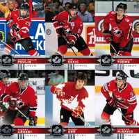 2017 2018 Upper Deck TEAM CANADA Hockey Complete Mint 100 Base Set with Stars and Hall of Famers including Sidney Crosby, Bobby Orr, Connor McDavid, Bobby Hull Plus