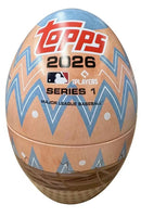2026 Topps Baseball Series 1 Easter Egg TINS with 59 Cards Including Holiday Variations and a Polka Dot Parallel PLUS
