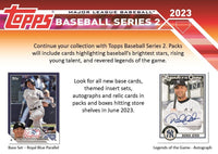 2023 Topps Baseball Series TWO Retail Box of 24 Packs
