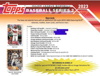 2023 Topps Baseball Series TWO Retail Box of 24 Packs
