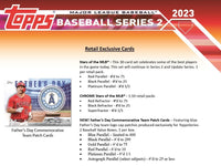2023 Topps Baseball Series 2 Factory Sealed Blaster Box with an EXCLUSIVE Commemorative Relic
