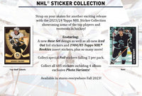 2023 2024 Topps NHL Sticker Collection Unopened Factory Sealed Box
