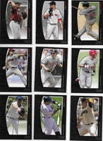 2009 Topps Unique Baseball Series Complete Mint 200 Card Set Loaded with Stars, Hall of Famers and Short Printed Rookie Cards Plus

