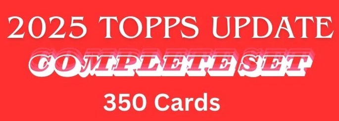 Due in soon hopefully ..... 2025 Topps Traded Baseball Updates and Highlights Series 350 Card Set LOADED with Rookies and Stars