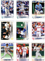 2022 Topps Traded Baseball Updates and Highlights Series Set LOADED with Rookies including Julio Rodriguez and Bobby Witt Jr. PLUS
