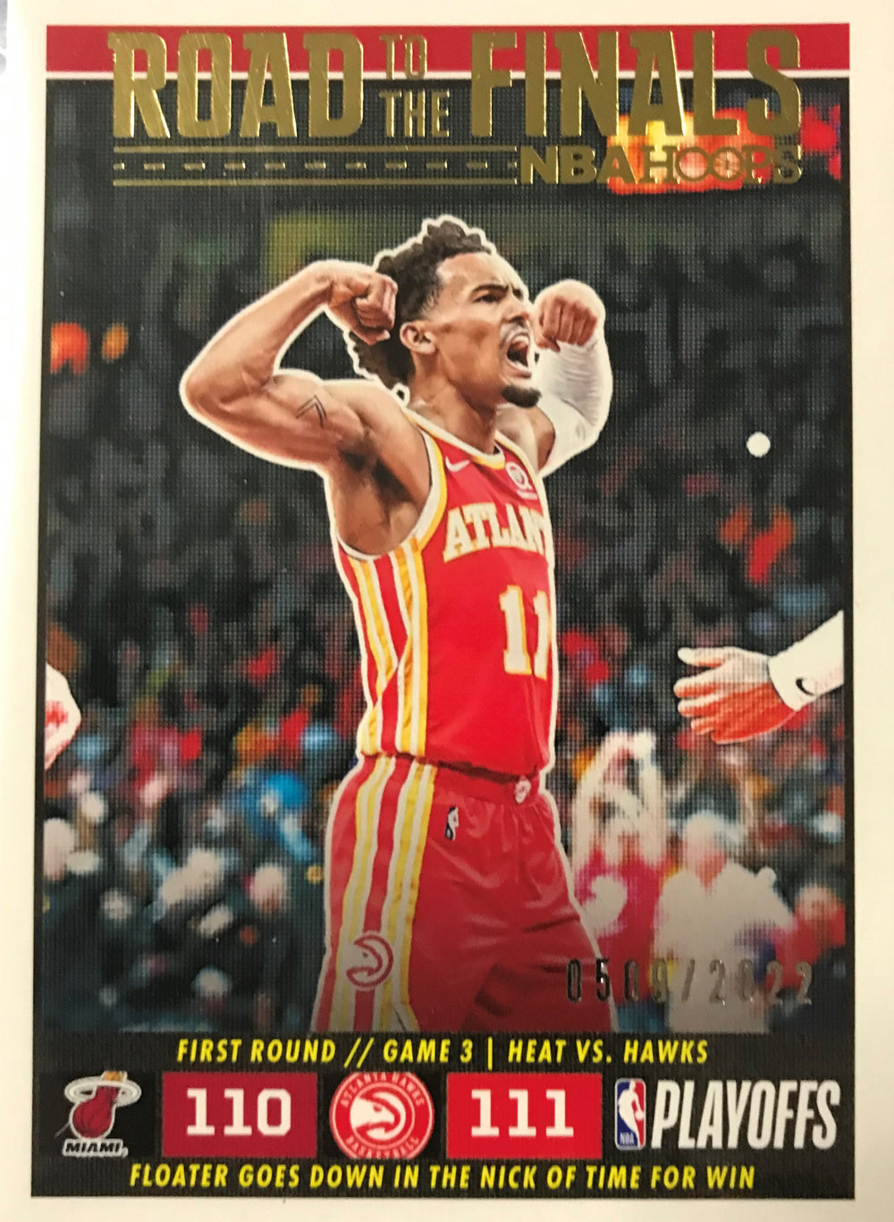 Trae Young 2022 2023 Panini Hoops Road to Finals Series Mint Card #21 Only 2022 Made