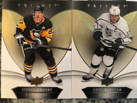 2018 / 2019 Upper Deck Trilogy Hockey Complete Mint Set including Connor McDavid, Sidney Crosby, Alexander Ovechkin, Patrick Roy PLUS
