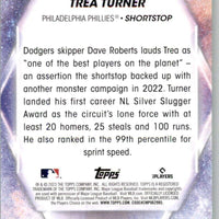 Trea Turner 2023 Topps Stars Of MLB Series Mint Card #SMLB-47