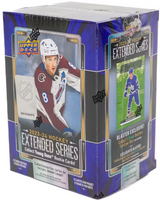 2023 2024 Upper Deck Hockey EXTENDED Series Blaster Box with Chance for Connor Bedard Rookie Year Inserts Plus Young Guns Rookie Cards of Logan Cooley and Adam Fantilli Plus
