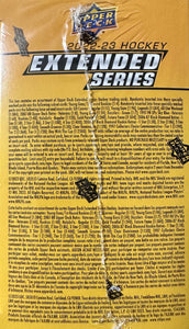 2022 2023 Upper Deck Hockey EXTENDED Series Blaster Box of Packs