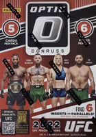 2022 UFC Donruss OPTIC Factory Sealed Blaster Box with Possible Blaster EXCLUSIVE Purple Velocity Parallels
