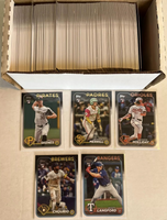 2024 Topps Traded Baseball Updates and Highlights Series Set LOADED with Rookies including Paul Skenes, Jackson Holliday, Merrill and Chourio PLUS
