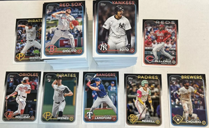 ARRIVING SOON!!    2024 Topps Traded Baseball Updates and Highlights Series Set LOADED with Rookies including Paul Skenes, Jackson Holliday, Merrill and Chourio PLUS