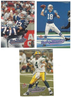 2005 Ultra Football Series Complete Mint Set Including Emmitt Smith, Brett Favre, Peyton Manning, Tom Brady Plus
