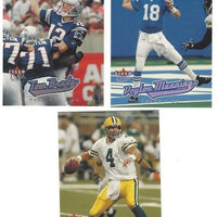 2005 Ultra Football Series Complete Mint Set Including Emmitt Smith, Brett Favre, Peyton Manning, Tom Brady Plus