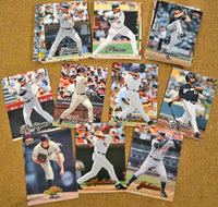 2007 Fleer Ultra Baseball Series Complete Mint Set Loaded with Stars and Hall of Famers including Derek Jeter, Greg Maddux and Ken Griffey Jr Plus
