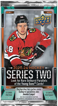 2023 2024 Upper Deck Hockey Series Two Blaster Box with Chance for 