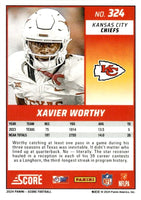 Xavier Worthy 2024 Panini Score Series Mint Rookie Card #324
