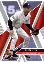 2008 Upper Deck X Baseball Series Complete Mint 100 Card Set Loaded with Stars, Rookies and Hall of Famers

