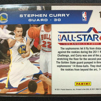 2010 2011 Panini Season Update Rookie Challenge Complete Mint 15 Card Set featuring Curry