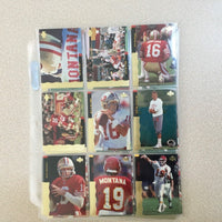 Joe Montana 1995 Upper Deck Official Career Complete Set