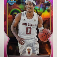 DJ Horne 2022 2023 Bowman University Chrome Pink Refractor Mint Rookie Card #54