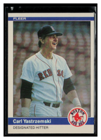 Carl Yastrzemski 1984 Fleer Series Mint Card #412
